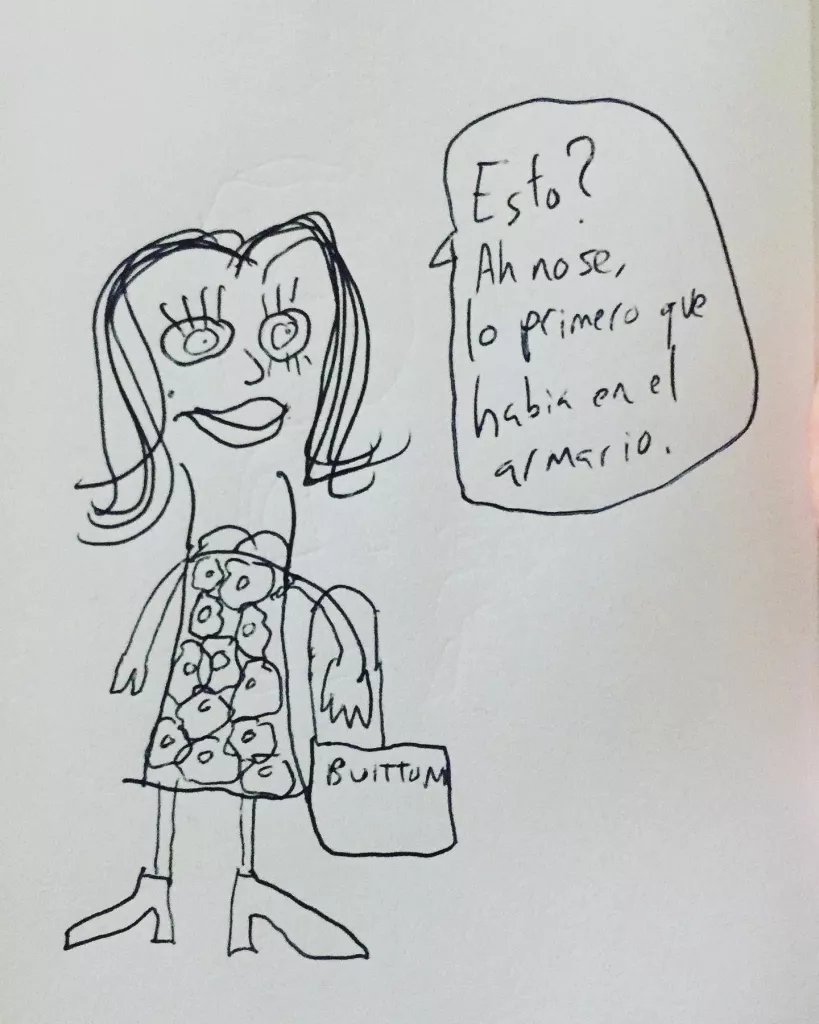 lo primero que vi